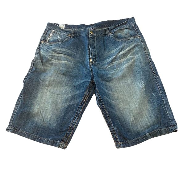 Parish Nation Other - Parish Nation Baggy Jean Denim Shorts Men's 44 Relaxed Fit